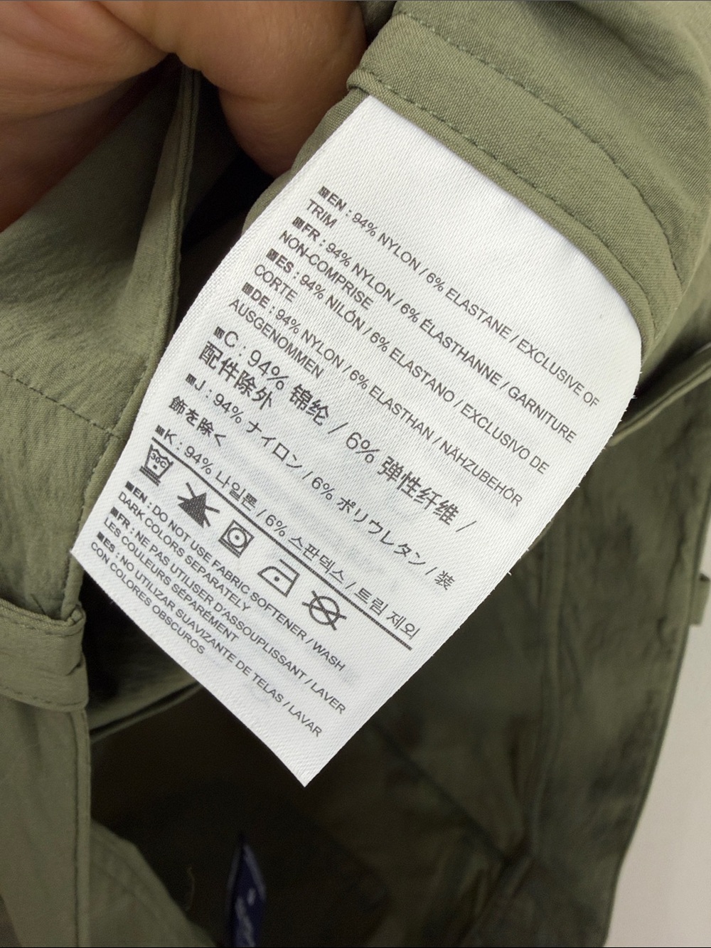 New Arcteryx Parapet Shorts Womens 10 Cargo Green Hiking Outdoors Camping - Picture 14 of 16